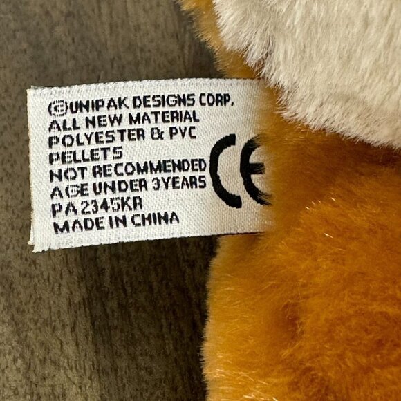 Unipak Small Fawn Plush Standing Stuffed Animal Toy Woodland Brown White Deer - Picture 13 of 14